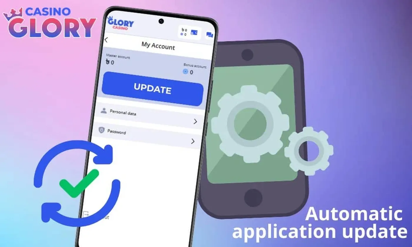 Glory casino automatic updates